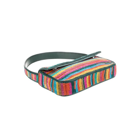 STAUD Multicolor Striped Shoulder Bag - Picture 3 of 5